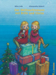 Der Weihnachtsmann mit Brille und Glatze