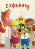 Einladungskarten Motiv "Monstergeburtstag"